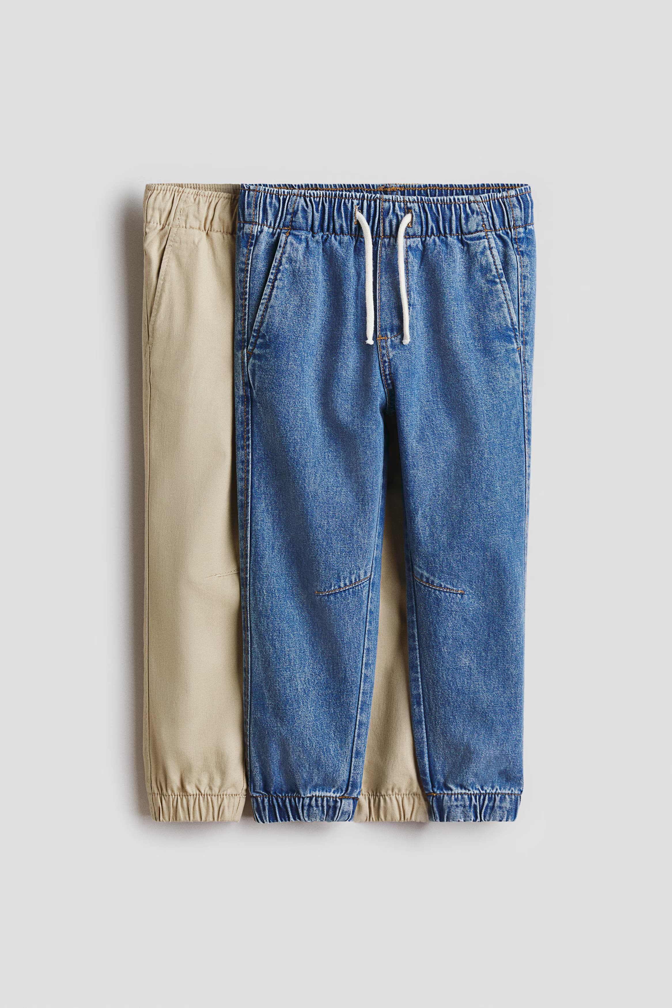 2-pack cotton joggers