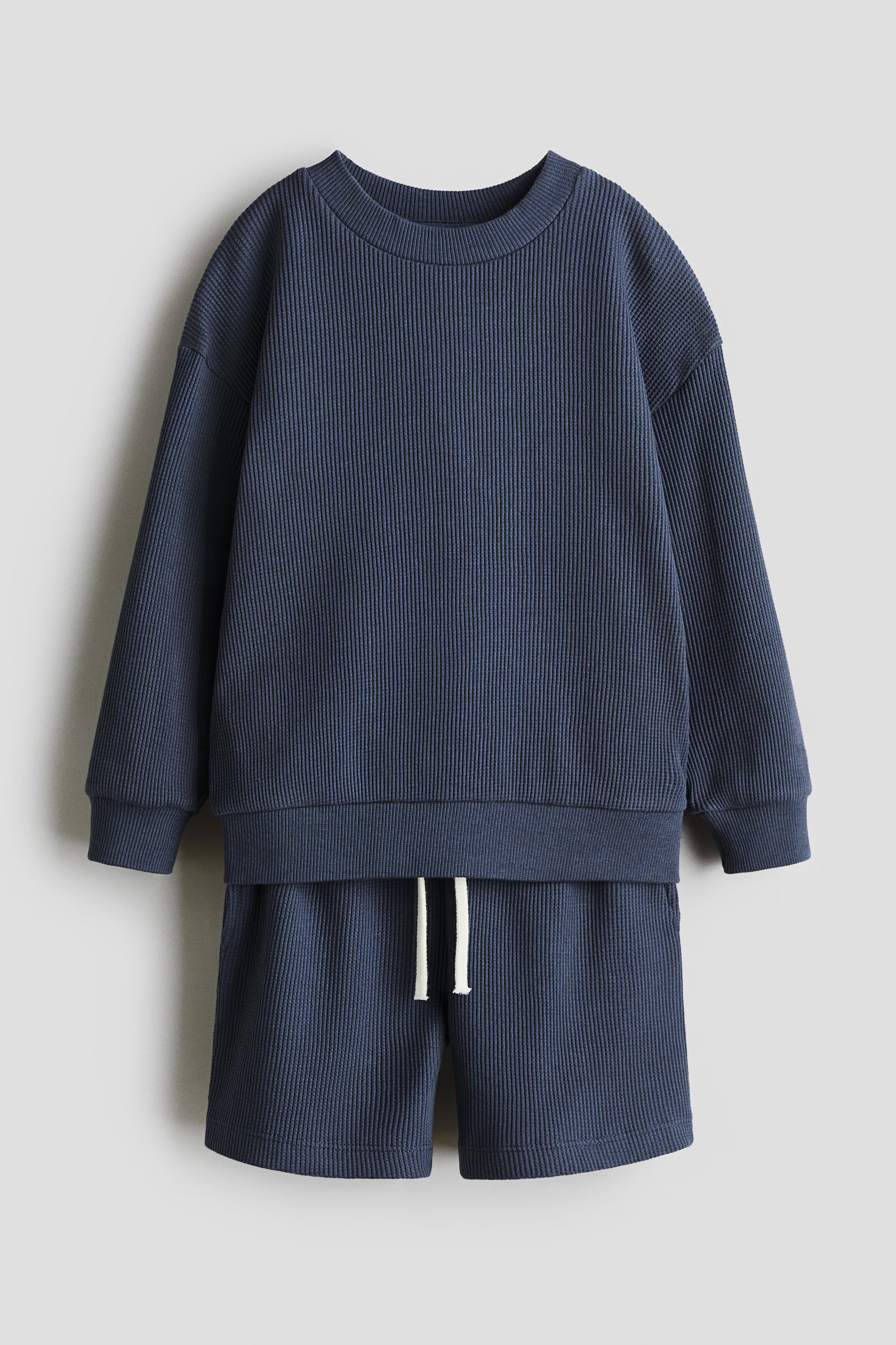 2-Piece Waffled Cotton Set