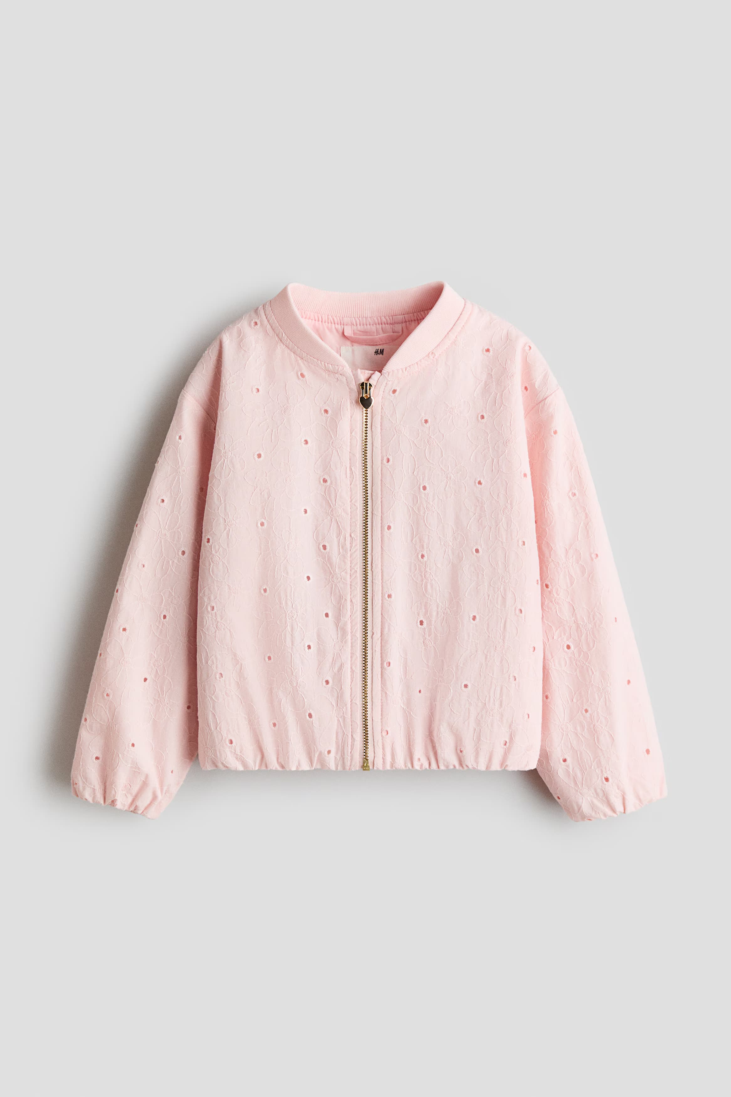 Broderie anglaise blouson jacket