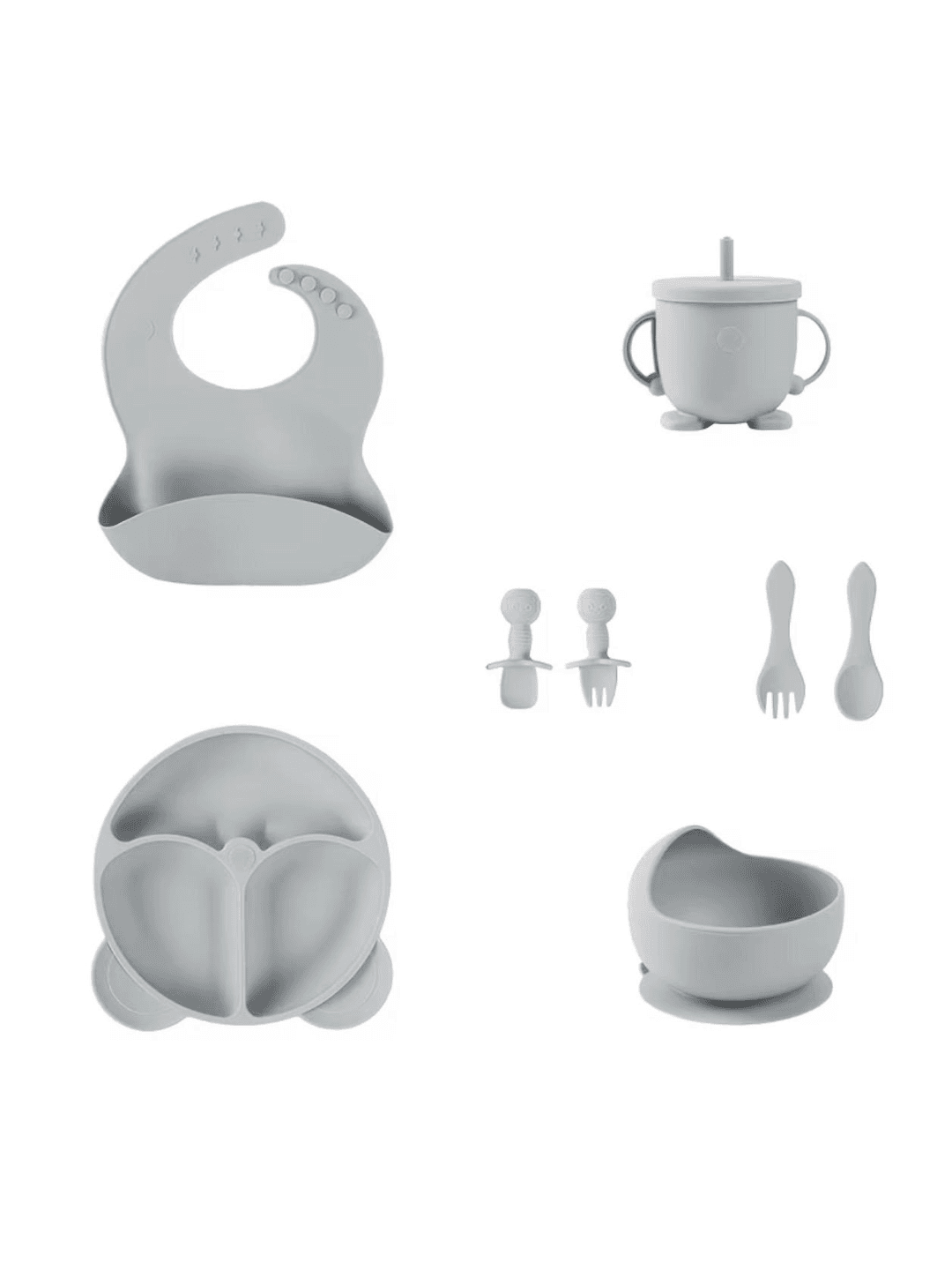 Silicone Baby feeding set